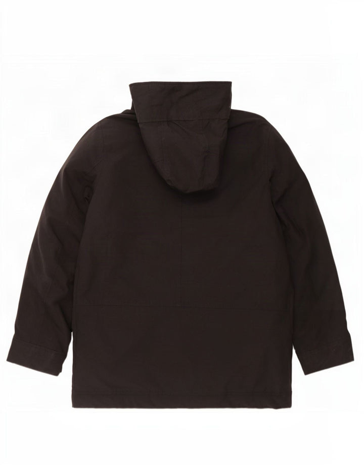 Gap gepolsterte Herrenjacke mit Kapuze, UK 38, Mittelschwarz, Polyester