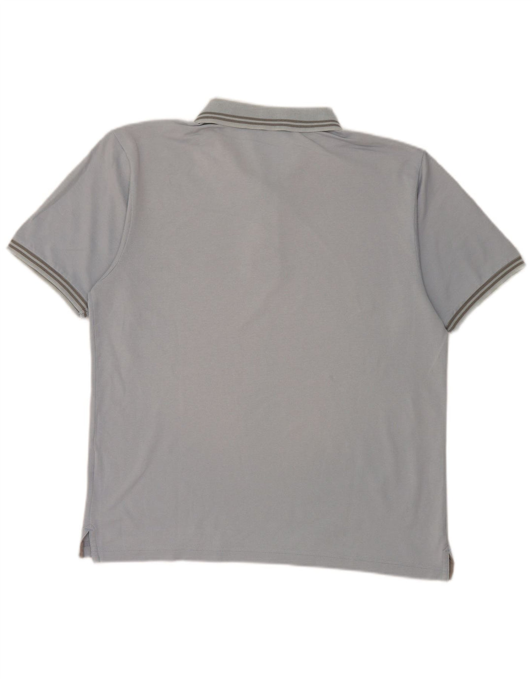Champion Herren Kurzarm-Poloshirt mit normaler Passform Mittelblau
