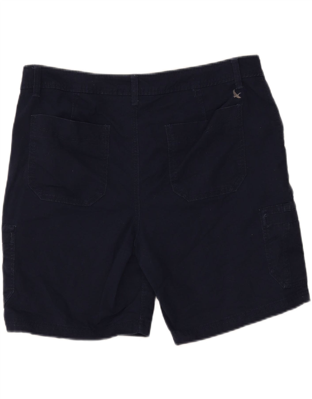 EDDIE BAUER Womens Cargo Shorts US 12 Large W34 Navy Blue Cotton Vintage Eddie Bauer and Second-Hand Eddie Bauer from Messina Hembry 
