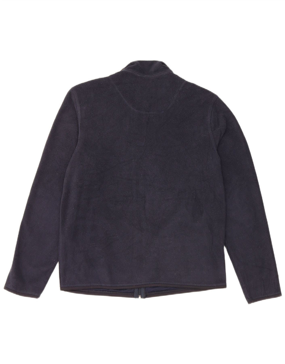 Marks & Spencer Herren Fleecejacke UK 36 Small Marineblau Polyester