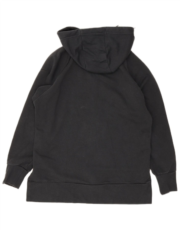 Nike Herren Dri Fit Zip Hoodie Pullover Small Schwarz Polyester