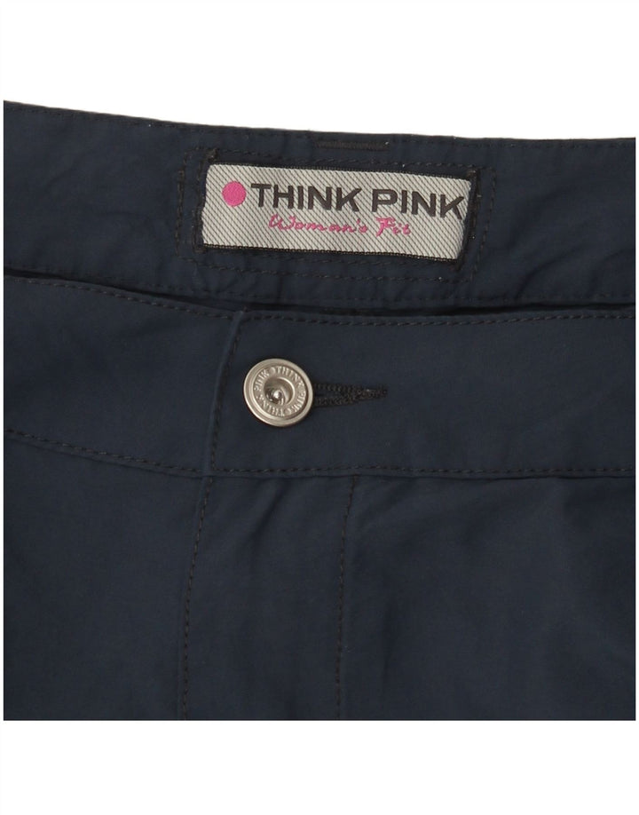 THINK PINK Damen Cargoshorts W30 Medium Navy Blue