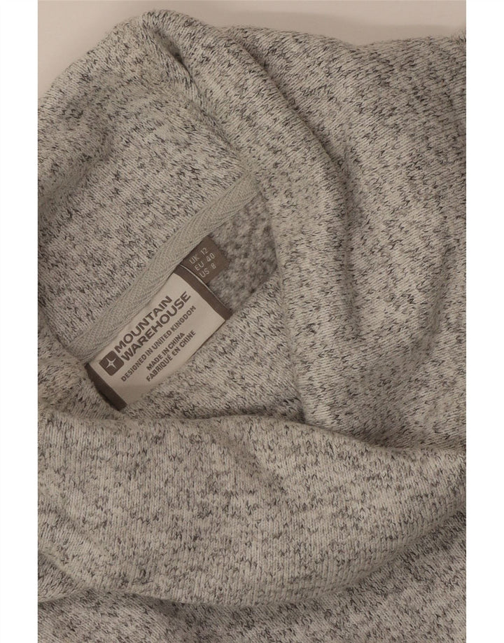 Mountain Warehouse Crop-Blusenoberteil für Damen, UK 12, Mittelgrau meliert