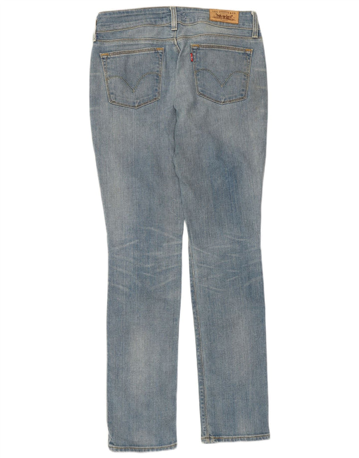 Levi's Damen 571 Slim Jeans W32 L34 Blaue Baumwolle