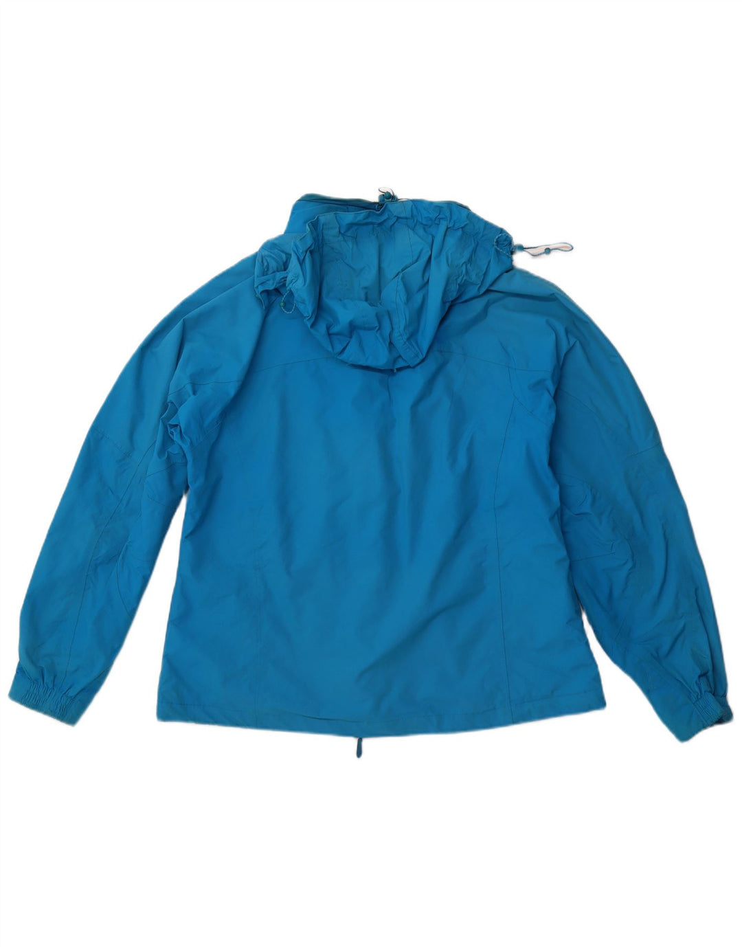MOUNTAIN WAREHOUSE Damen-Regenjacke mit Kapuze, UK 16, Größe L, blaues Nylon