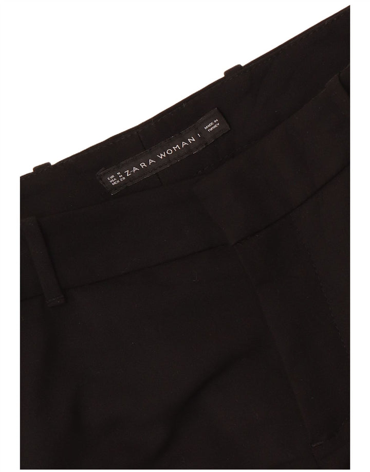 Zara Slim Chino-Hose für Damen, Größe M, W28, L28, Schwarz