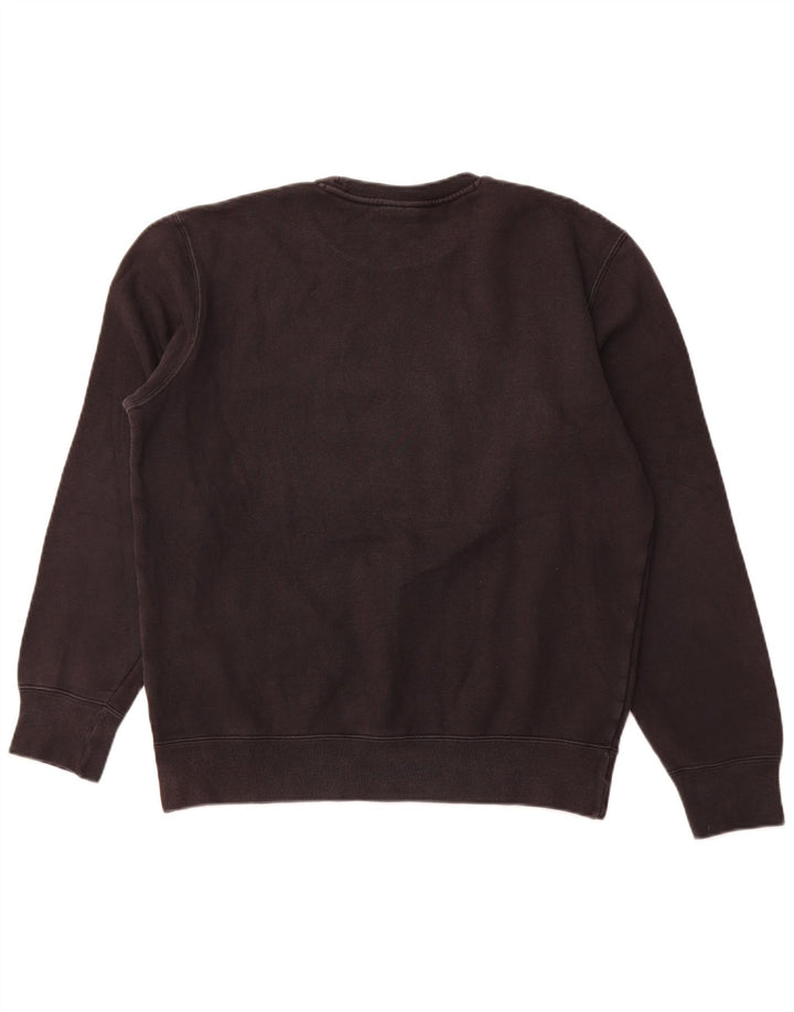 CHAMPION Herren-Sweatshirt mit Grafik, Größe L, Schwarz