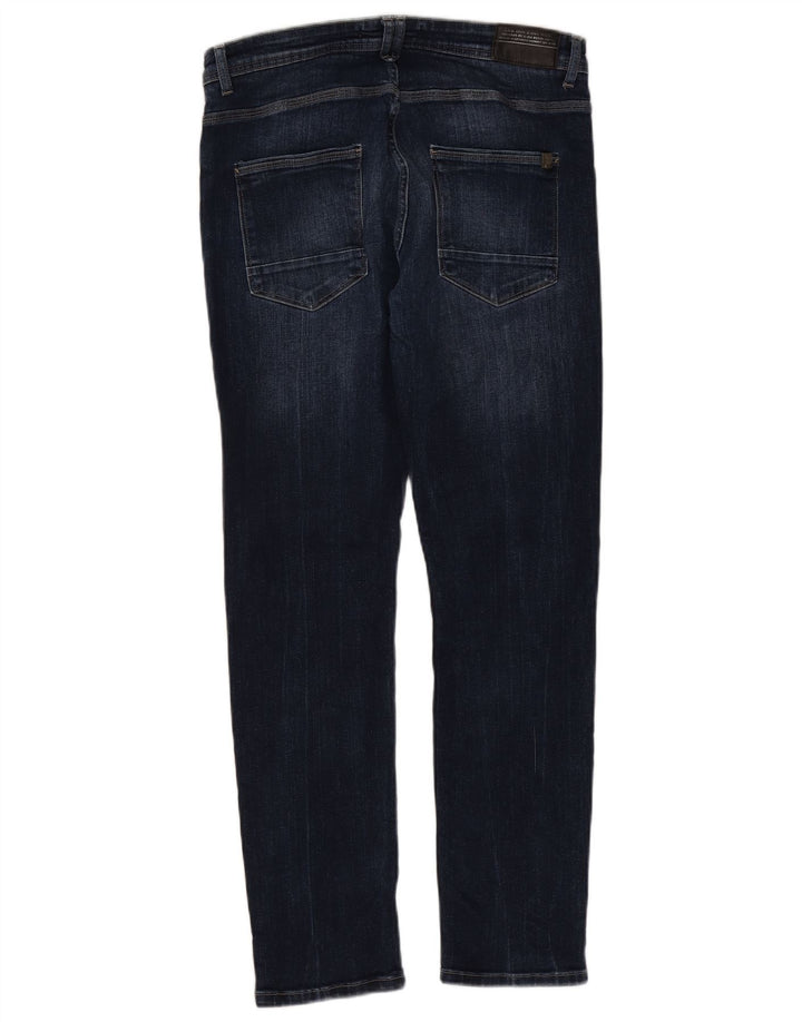 Zara Herren Slim Jeans EU 44 Large W34 L31 Blau