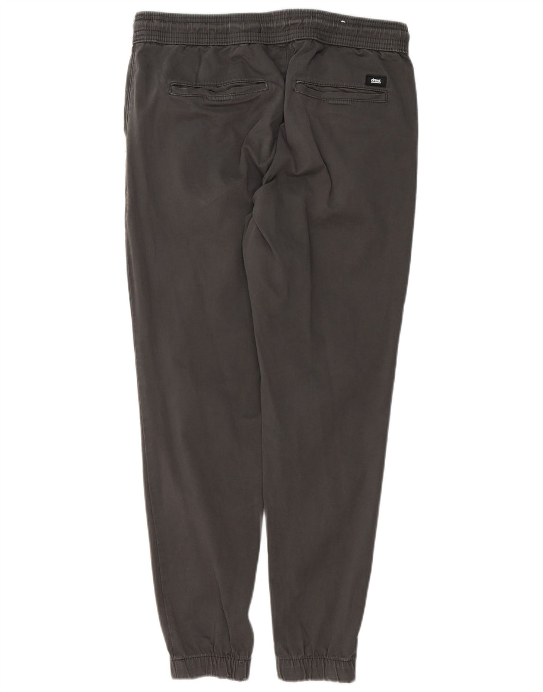 Zara Herren-Jogger-Chinohose, Größe M, W32, L28, Grau, Baumwolle