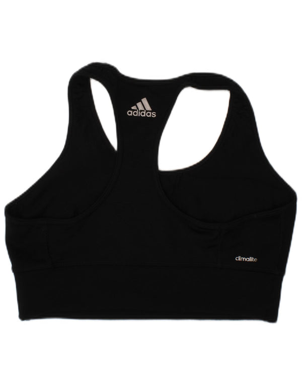 Adidas Damen Climalite Graphic Sport-BH-Top, Größe S, Schwarz, Polyester, Sport