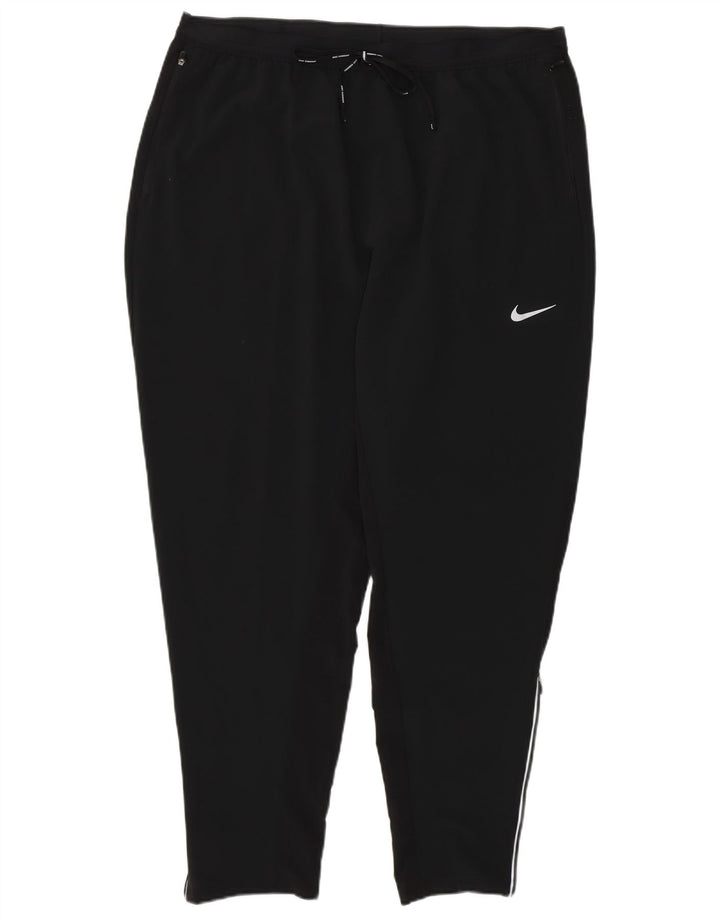 Nike Damen Dri Fit Trainingshose UK 18 XL Schwarz Polyester