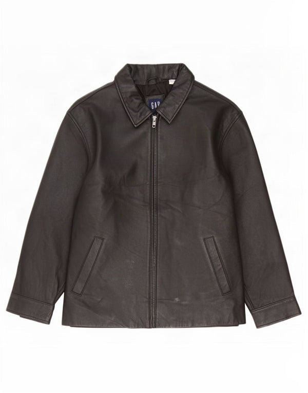 Gap Jungen Lederjacke 13-14 Jahre Schwarz