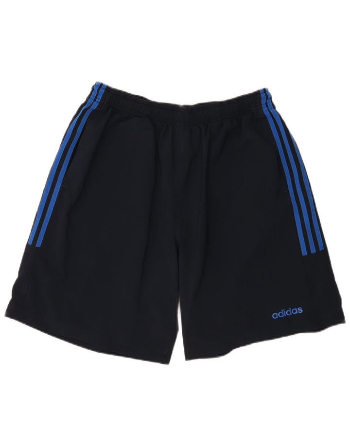 Adidas Herren Sport Shorts XL Marineblau Polyester