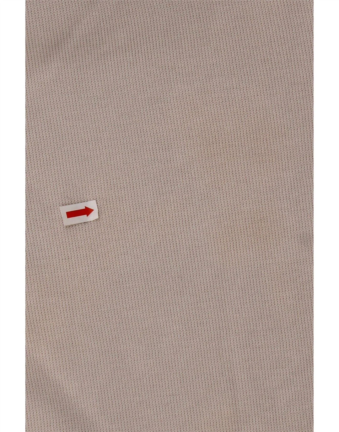 HUGO BOSS Herren-Top, langärmelig, XL, gebrochenes Weiß, Colourblock-Baumwolle