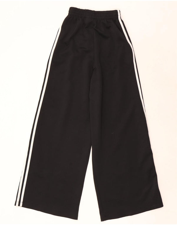 Adidas Damen-Trainingshose mit weitem Bein, UK 6, XS, Schwarz, Polyester