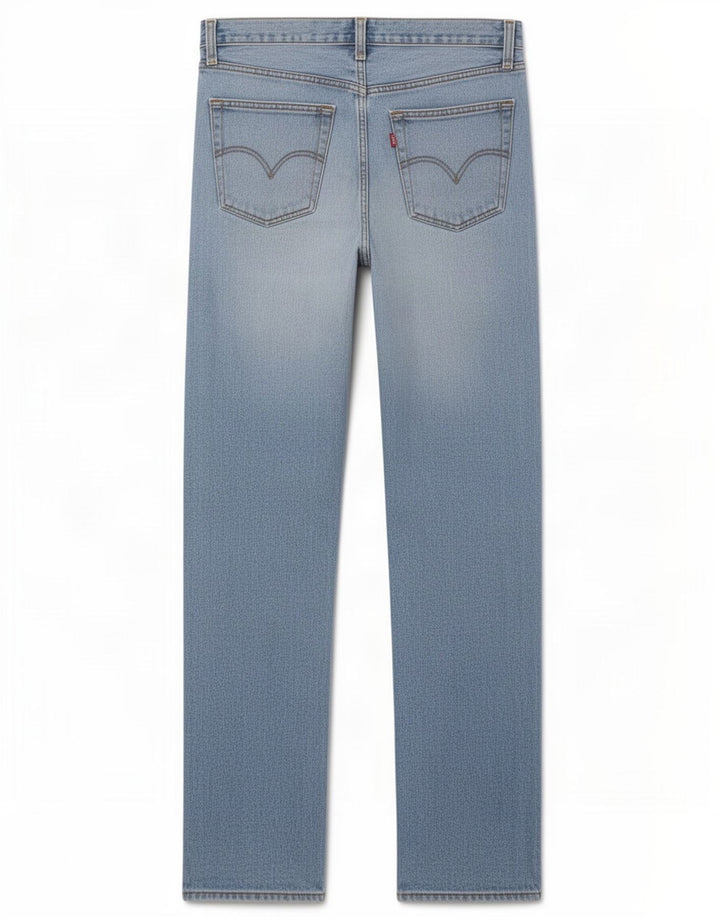 Levi's Herren Straight Jeans W34 L36 Blaue Baumwolle