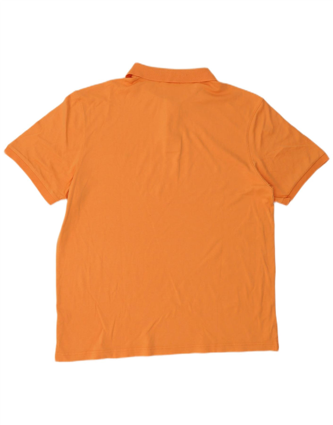 Calvin Klein Herren Poloshirt XL Orange Baumwolle