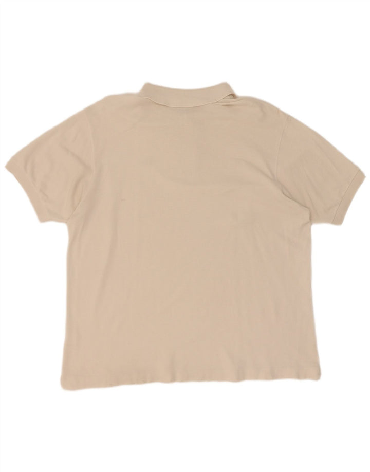 Lacoste Herren Poloshirt Größe 6 XL Weiß