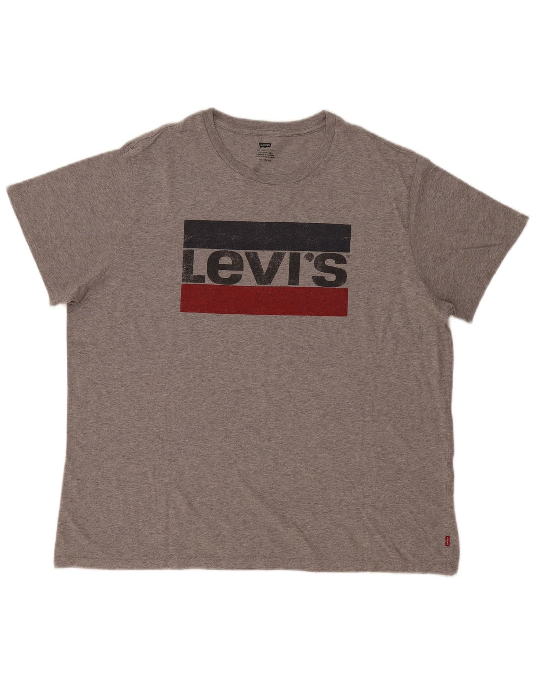 Levi's Herren Grafik-T-Shirt-Oberteil 2XL Grau
