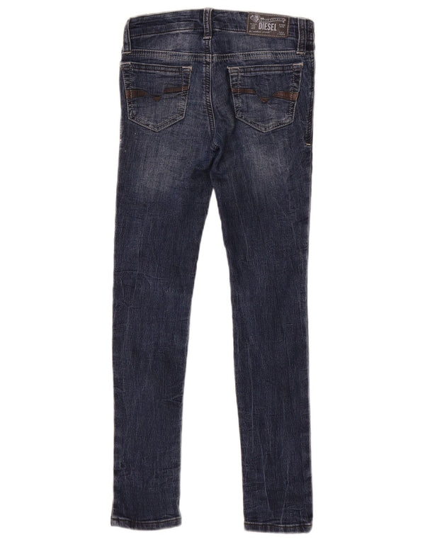 Diesel Röhrenjeans für Jungen, 7–8 Jahre, W22, L24, blaue Baumwolle