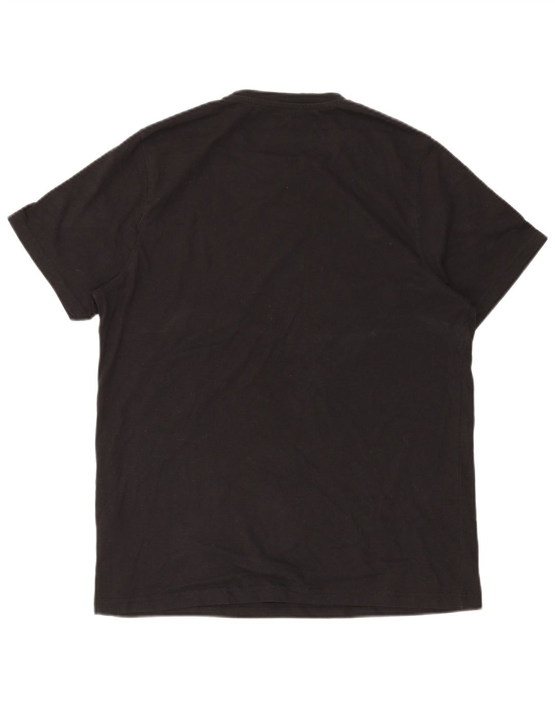 MOUNTAIN WAREHOUSE Herren-Grafik-T-Shirt aus mittelschwarzer Baumwolle