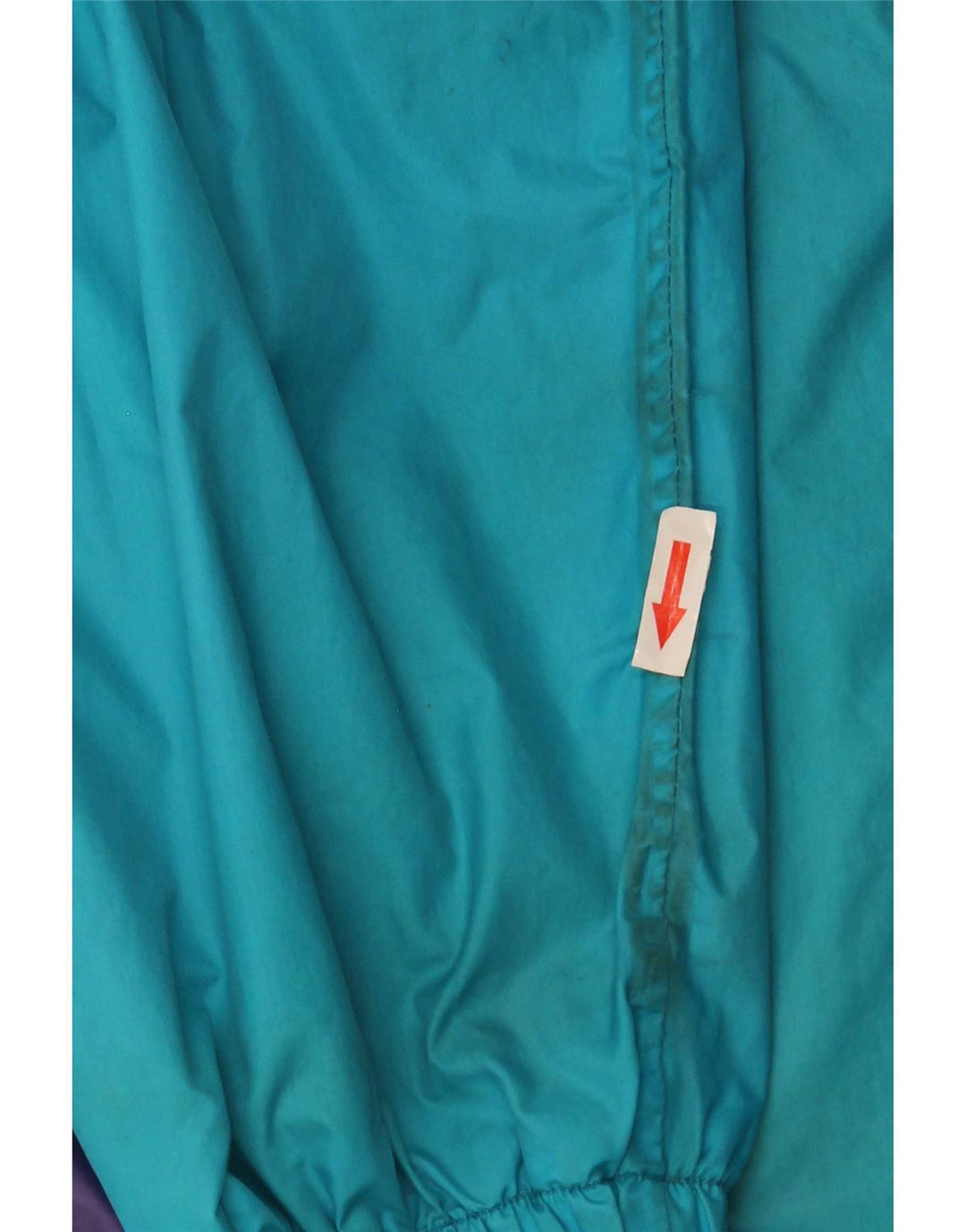 Shamp Herren-Regenjacke mit Kapuze, EU 48/50, mittelgroß, mehrfarbig, Farbblock
