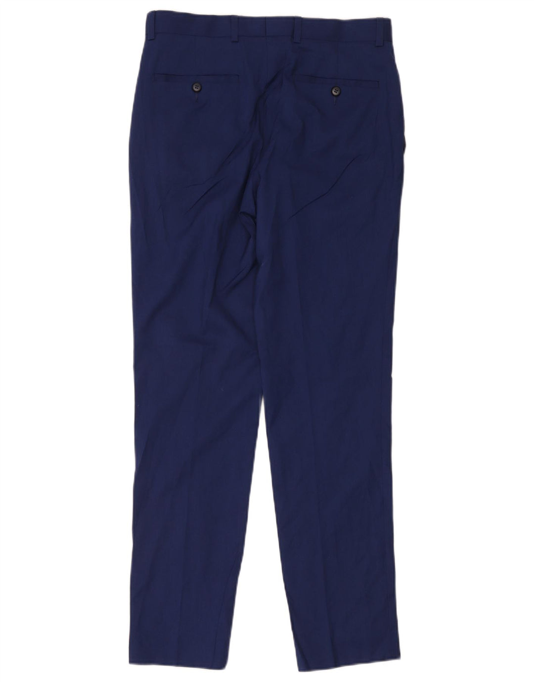 Marks & Spencer Slim-Anzughose für Herren, W30, L29, marineblaue Viskose