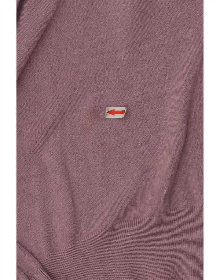 Marks & Spencer Damen-Pullover mit V-Ausschnitt, Gr. 40, Größe L, Lila