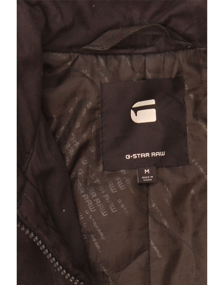 G-Star Herrenmantel UK 38 Mittelschwarzes Polyester