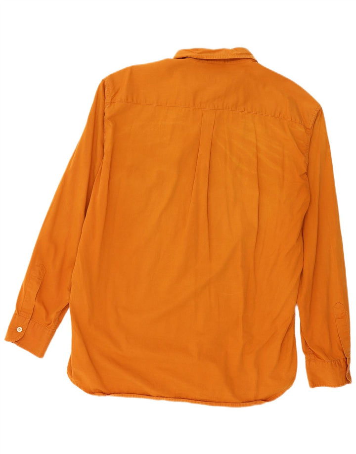 Carrera Herrenhemd 2XL Orange Baumwolle