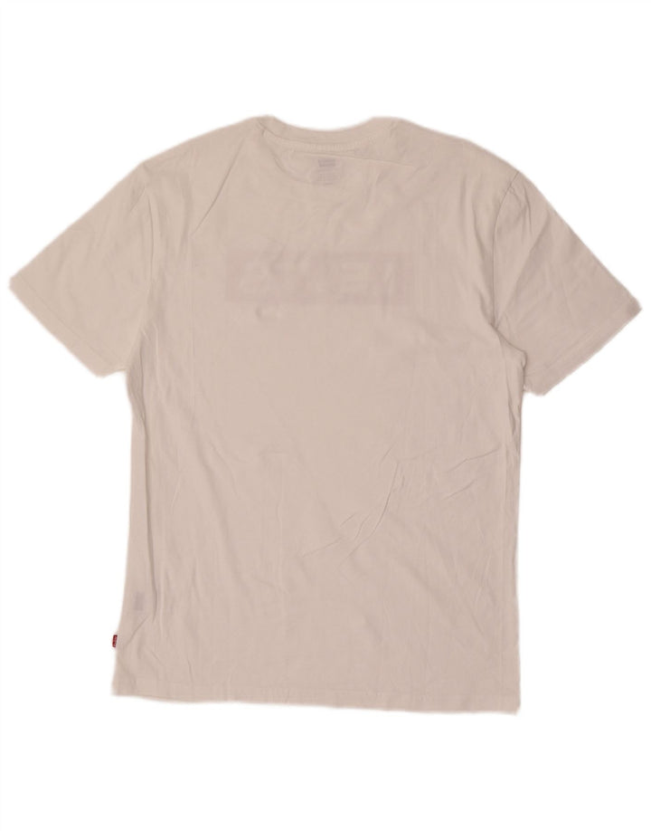 Levi's Herren-T-Shirt mit Grafik, mittelweiße Baumwolle