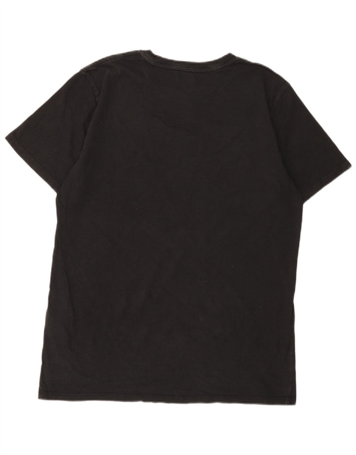 Levi's Herren-T-Shirt mit Grafik, Größe L, aus schwarzer Baumwolle