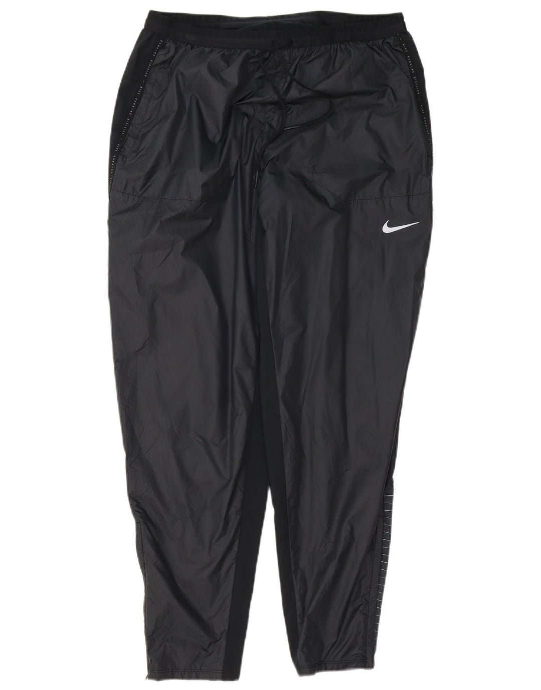 Nike Storm-Fit-Trainingshose für Herren, groß, schwarzes Farbblock-Polyester