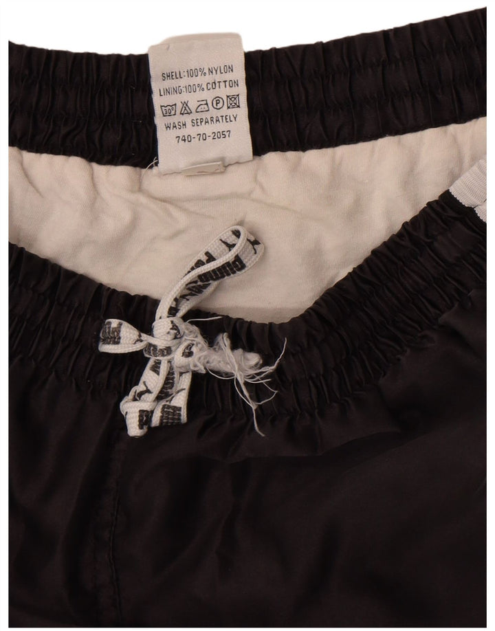 Puma Herren Graphic Sport Shorts Small Schwarz Colourblock Nylon