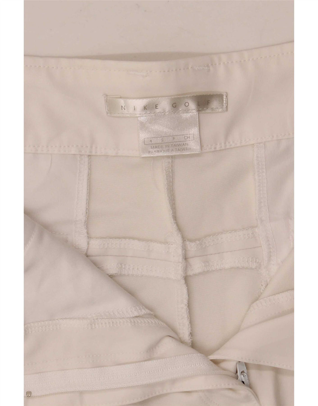 Nike Damen Golf Graphic Chino Shorts Small W28 Weiß geblümtes Polyester