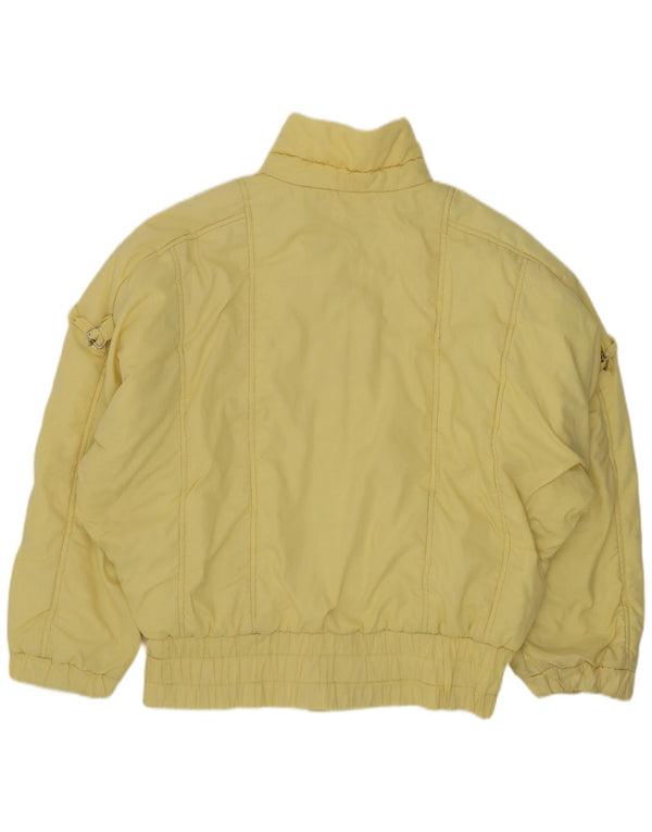 Vintage Damen Skijacke UK 18 XL Gelb