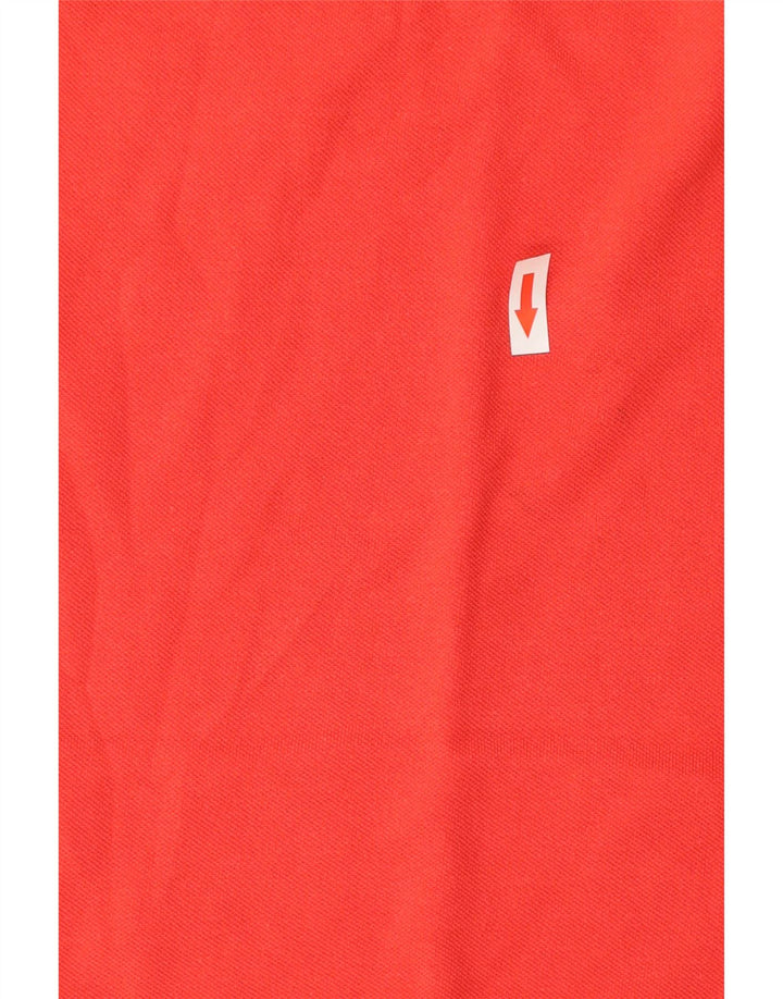 Kappa Herren Poloshirt Large Orange Baumwolle