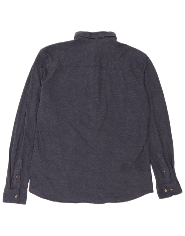 Jack & Jones Herren-Hemd, groß, marineblau, Baumwolle
