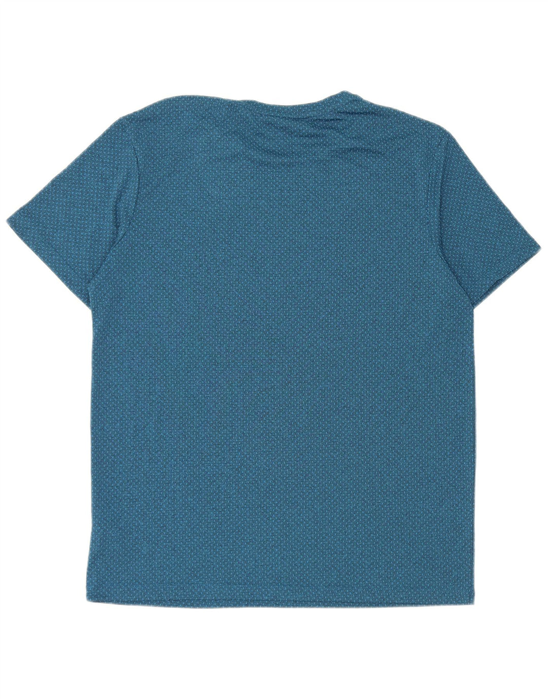 Fila Herren T-Shirt Top Mittelblau gepunktetes Polyester