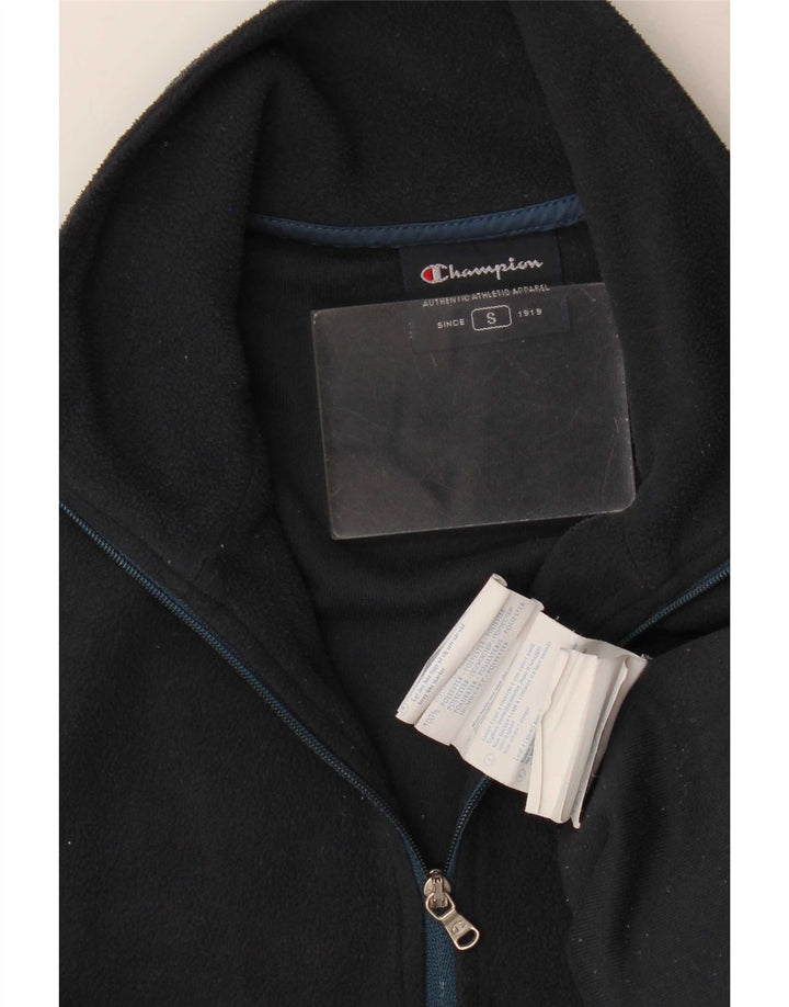Champion Herren-Fleecepullover mit Reißverschluss, Größe S, Marineblau, Polyester