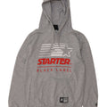 Starter Herren-Kapuzenpullover mit Grafik, mittelgraue Baumwolle