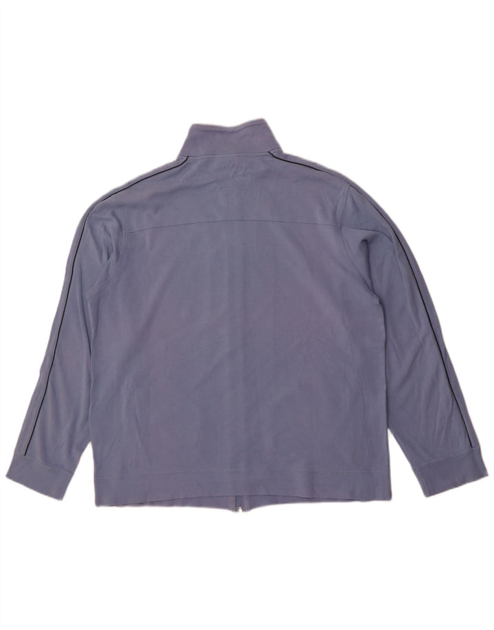Champion Herren-Trainingsanzug-Topjacke XL aus blauer Baumwolle