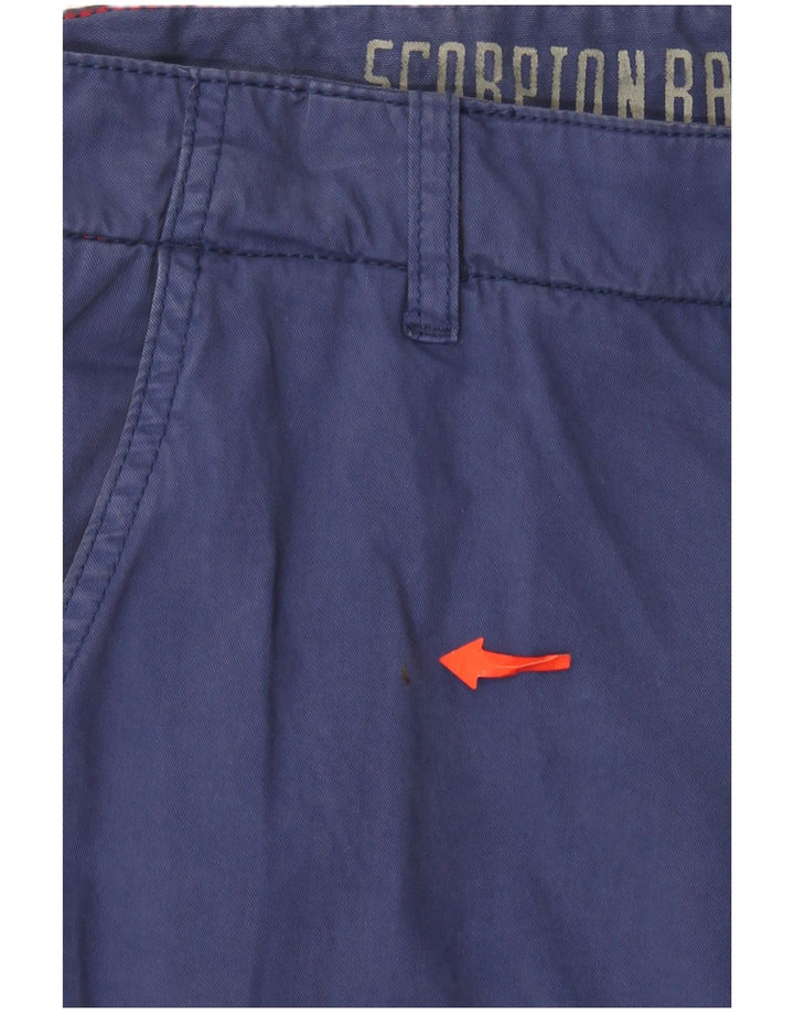 Scorpion Bay Herren-Cargo-Shorts, W32, mittelgroß, marineblau, Baumwolle