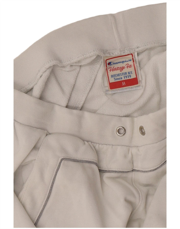 Champion Damen-Trainingshose, Jogginghose, UK 12, Mittelweiß, Farbblock