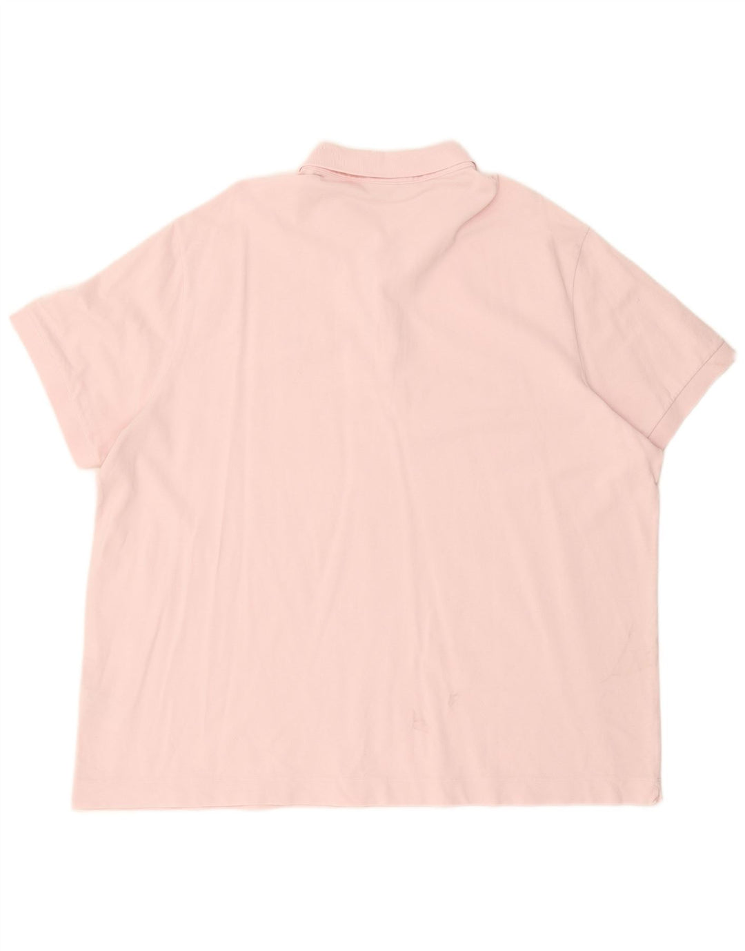 LACOSTE Herren-Poloshirt mit normaler Passform, Größe 9 4XL, rosa Baumwolle