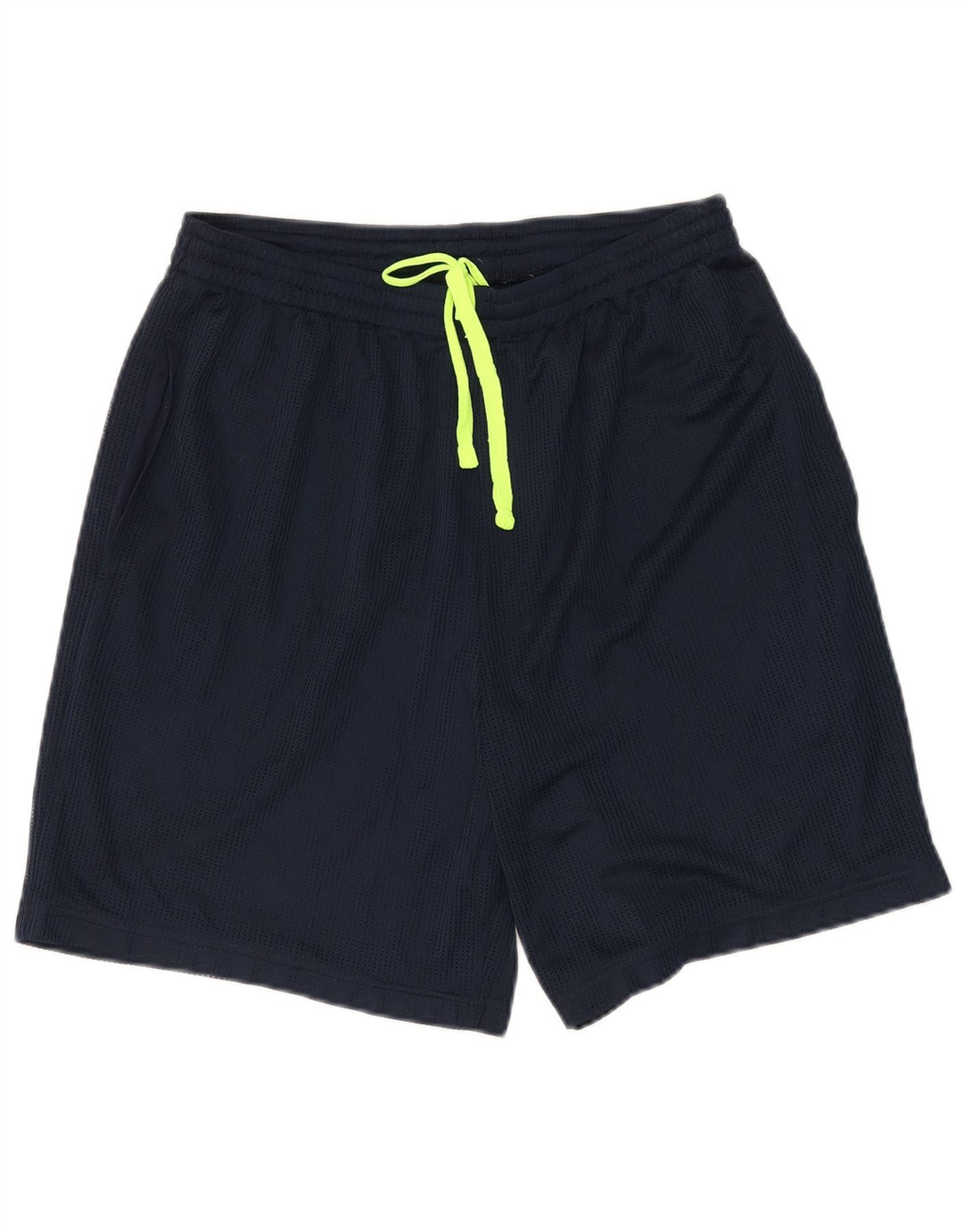 STARTER Mens Sport Shorts Medium Navy Blue Polyester
