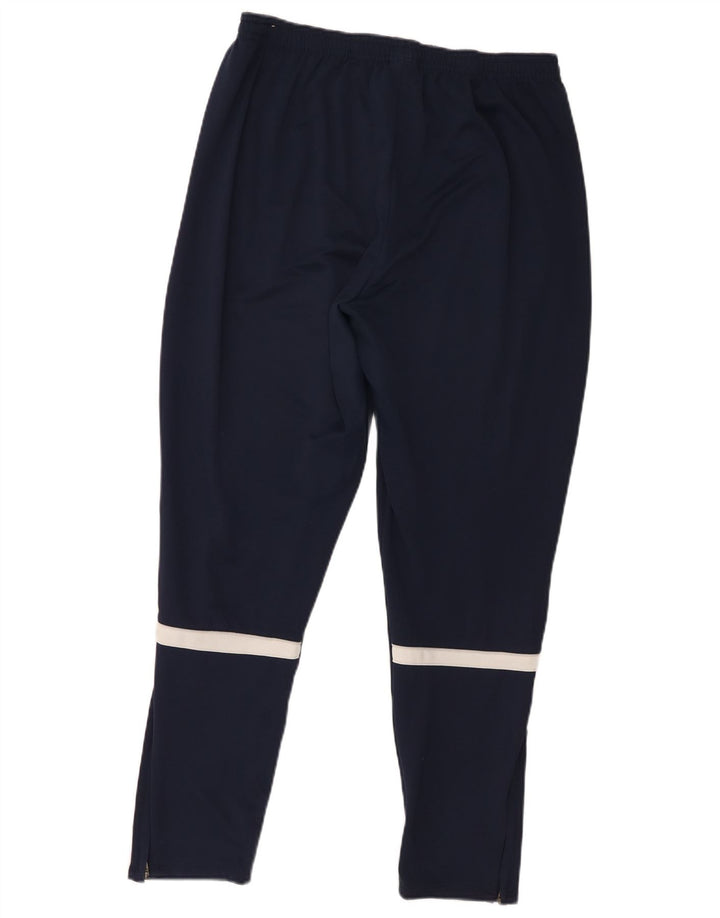 Nike Herren Dri Fit Trainingshose, groß, marineblaues Polyester