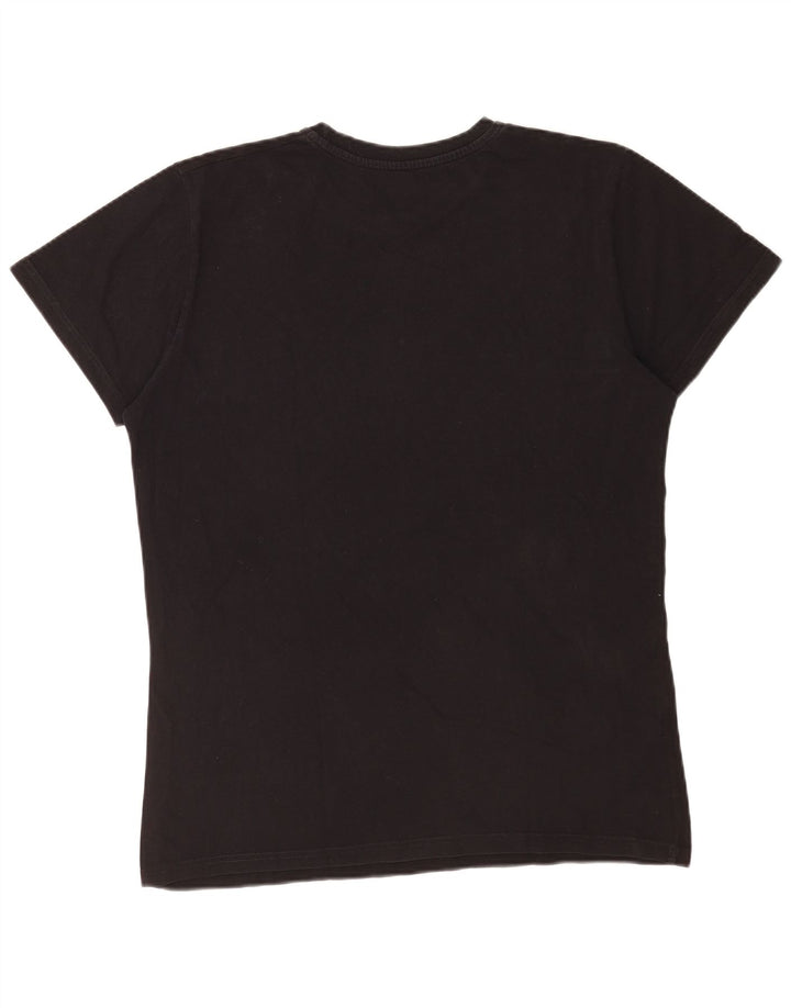 Asics Herren Grafik T-Shirt Top Large Schwarz