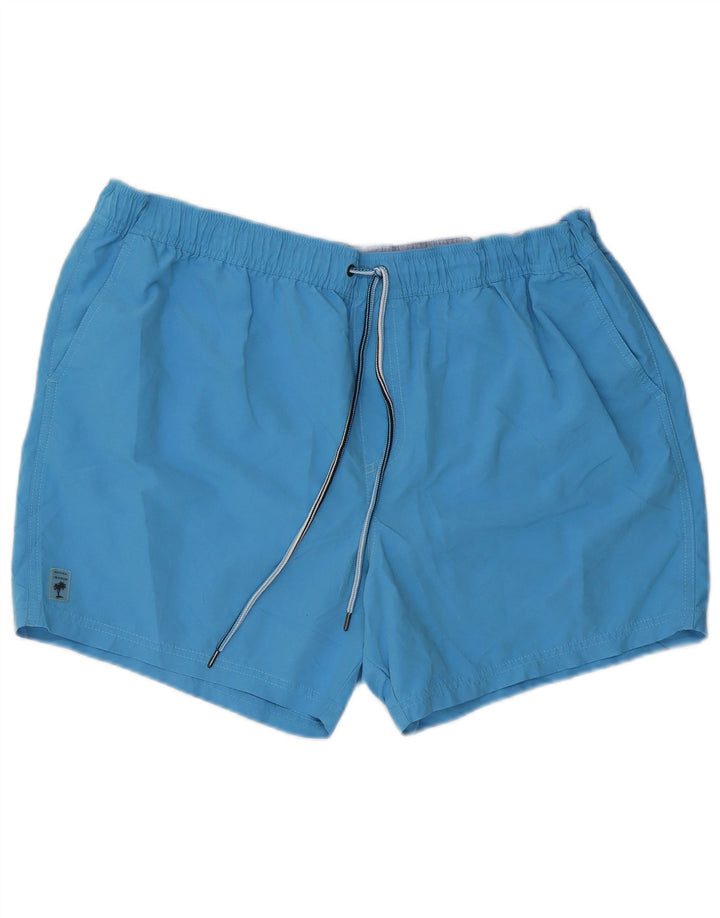 Marks & Spencer Herren Badeshorts 2XL Blau Polyester