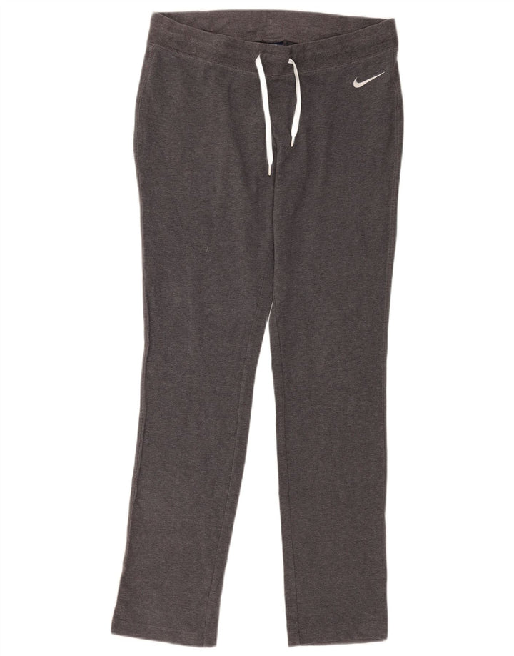 Nike Damen-Trainingshose, UK 14, mittelgraue Baumwolle